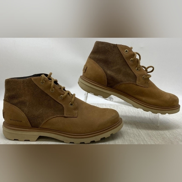 Sorel Carson™ Leather Tan Brown Chukka Boots Size 9 Used Exc MSRP $160 main image 13